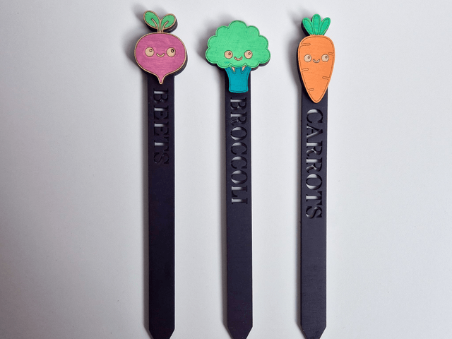 Wooden Vegetable Markers