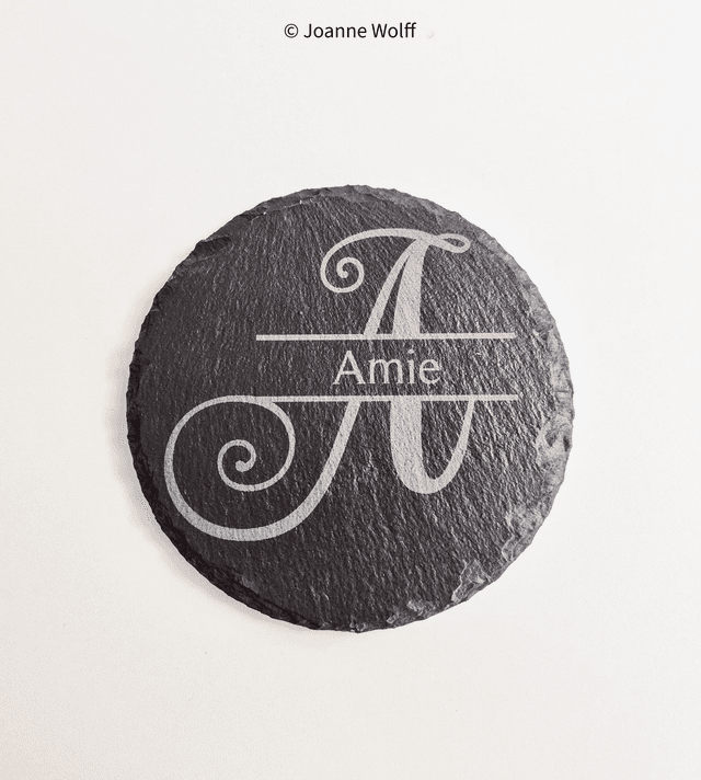 Slate Coaster - Mother &amp; Daughter  (1)