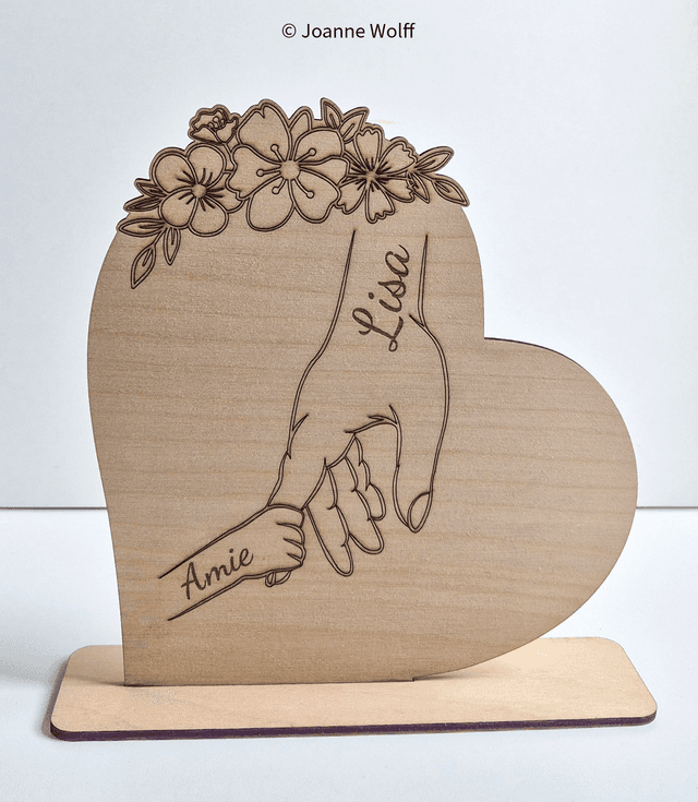 Mothers Day Wooden Hands Plaque 