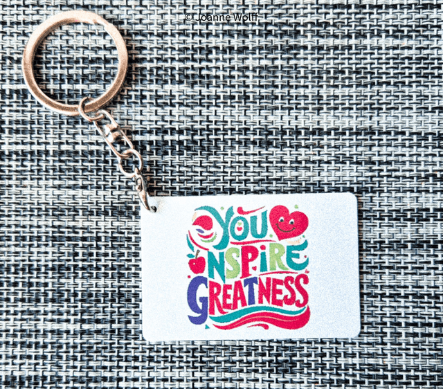Aluminium Keyrings 