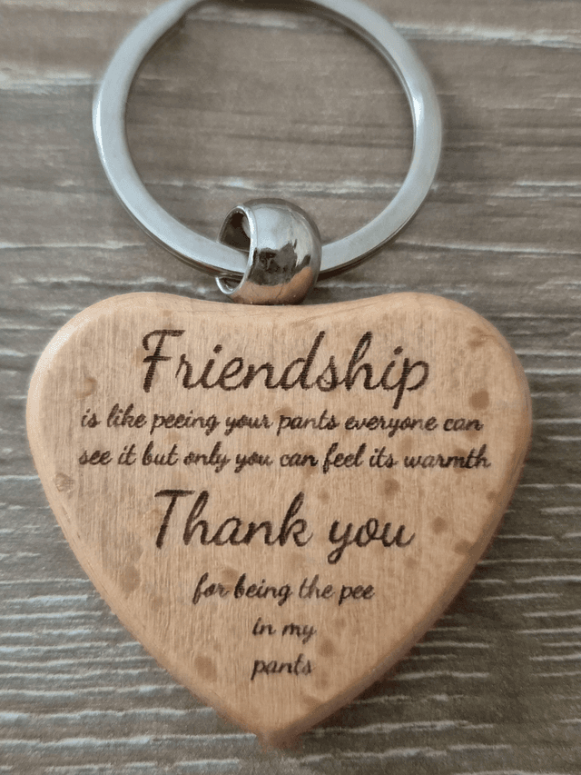 Friendship Keyring   