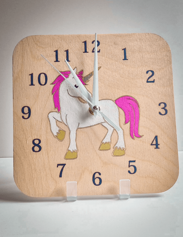 Unicorn Clock 