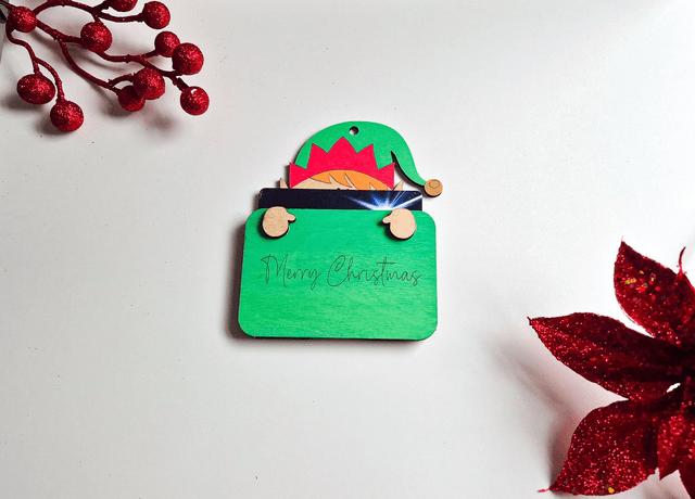 Elf Gift Card Holder 