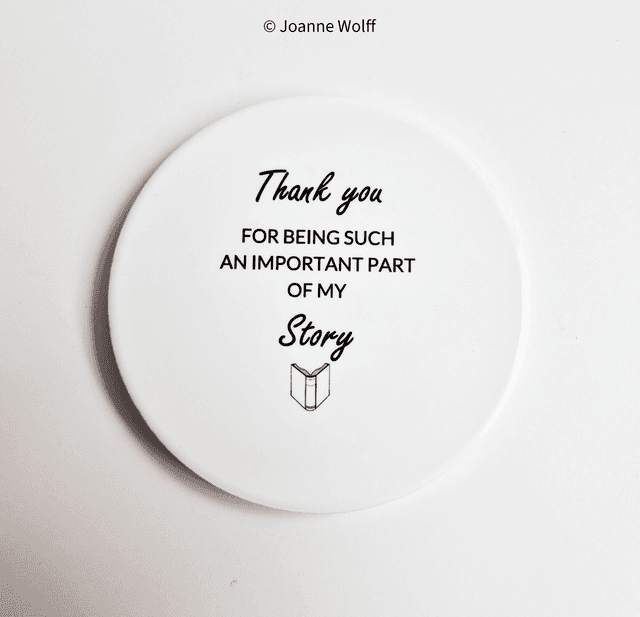 Ceramic Coaster - My Story