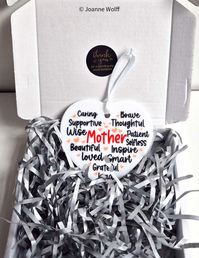 Mother Heart Ceramic Keepsake
