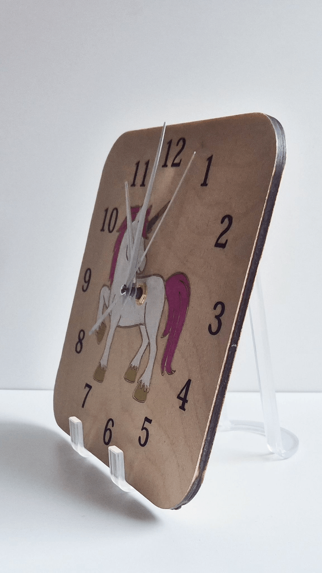 Unicorn Clock
