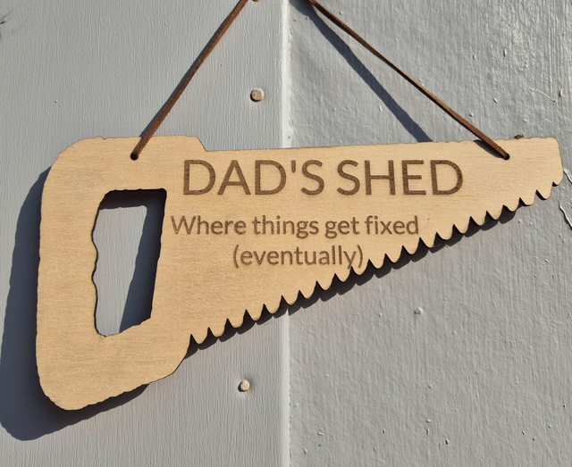 Saw Shed Sign