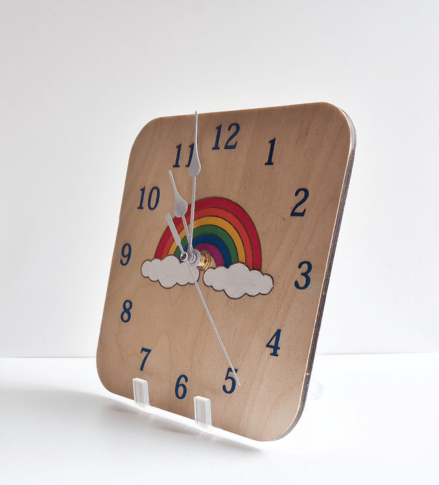 Rainbow Clock