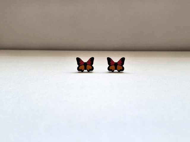 Butterfly Stud Earrings