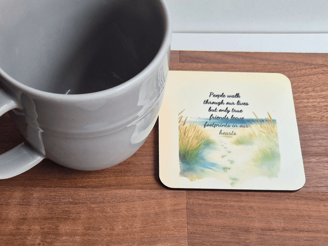 Footprints Coaster