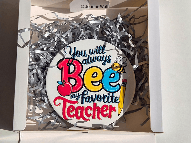 Ceramic Favourite Teacher Coaster