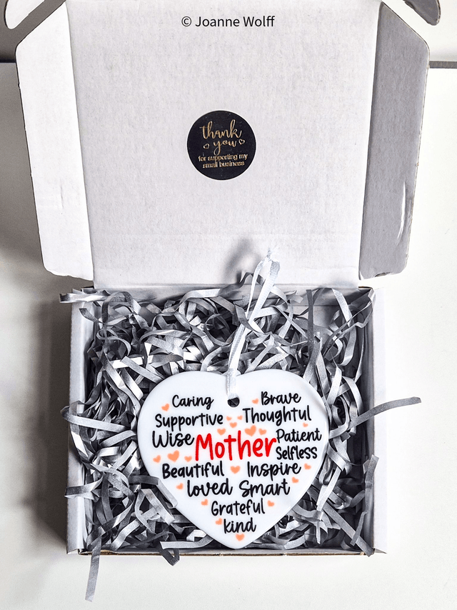 Mother Heart Ceramic Keepsake