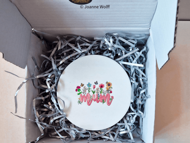 Ceramic Mum Coaster
