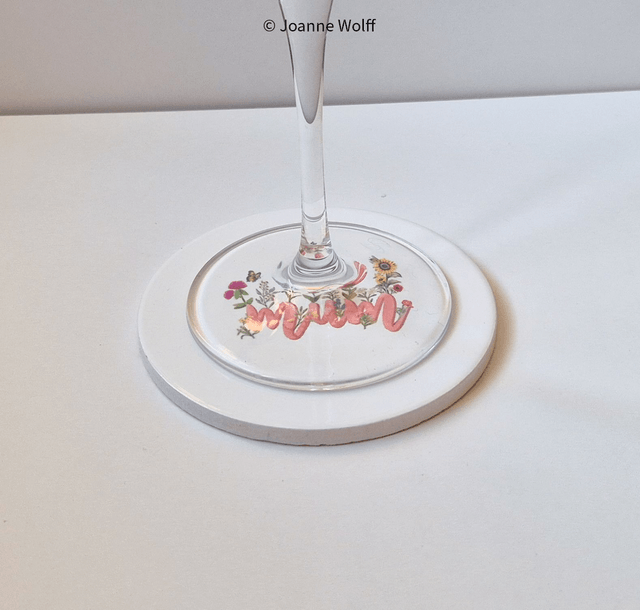 Ceramic Mum Coaster