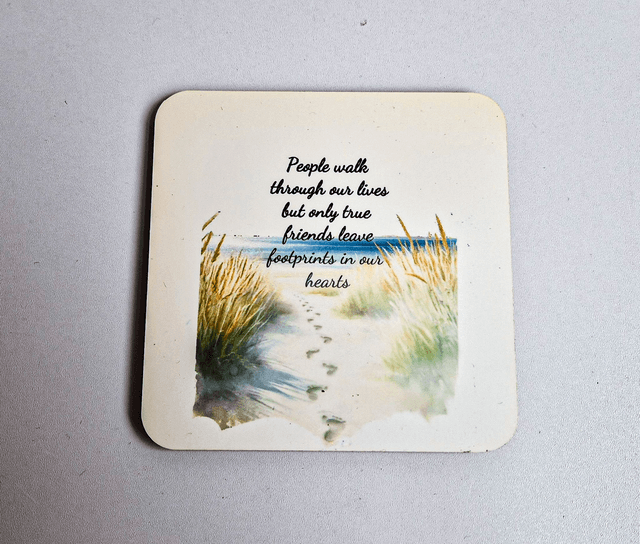 Footprints Coaster