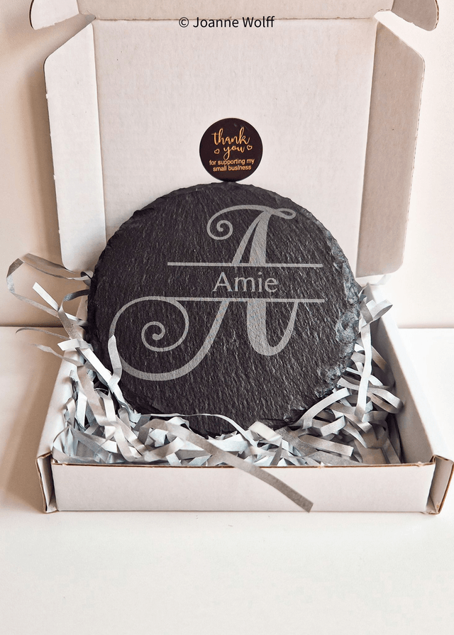 Slate Coaster - Mother & Daughter  (1)