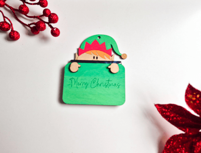 Elf Gift Card Holder