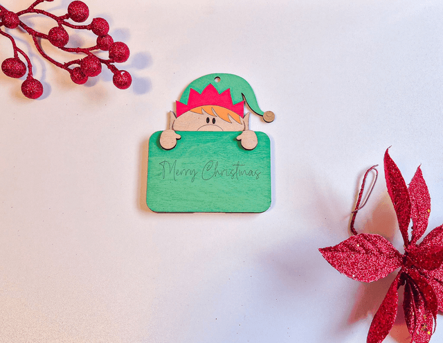 Elf Gift Card Holder