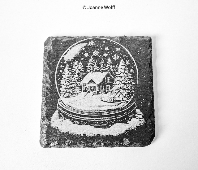 Snowglobe Coaster Set