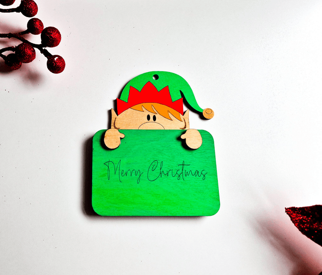 Elf Gift Card Holder