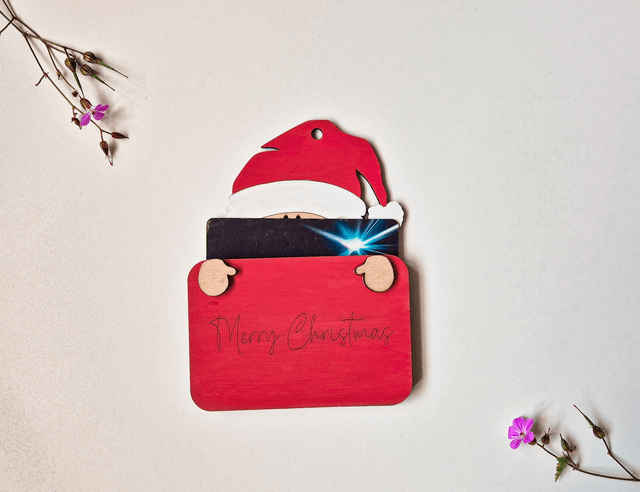 Santa Gift Card Holder