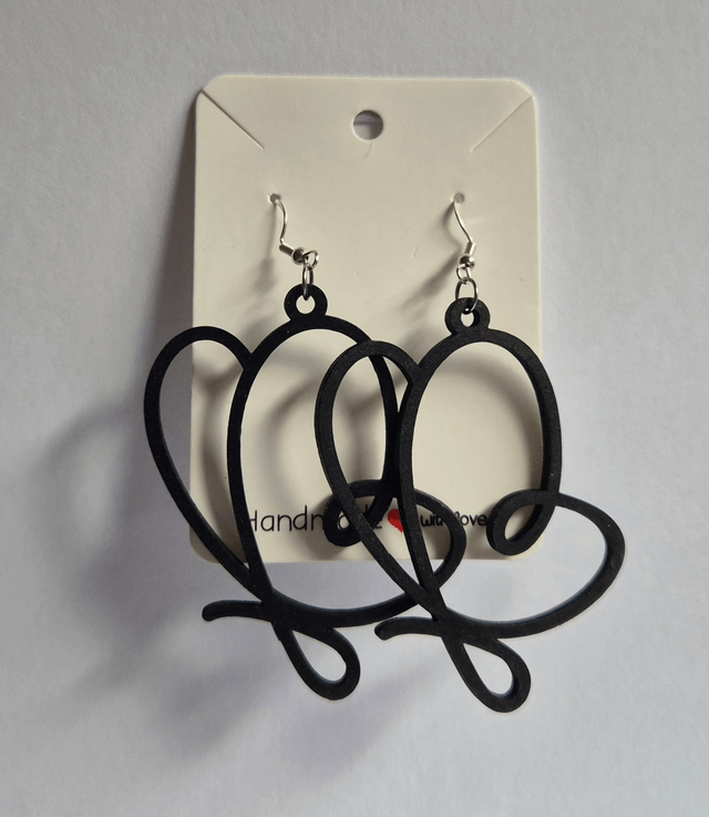 Butterfly Earrings (Black)